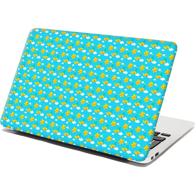Sablio Samolepka na notebook Hviezdy a mesiace 65099971