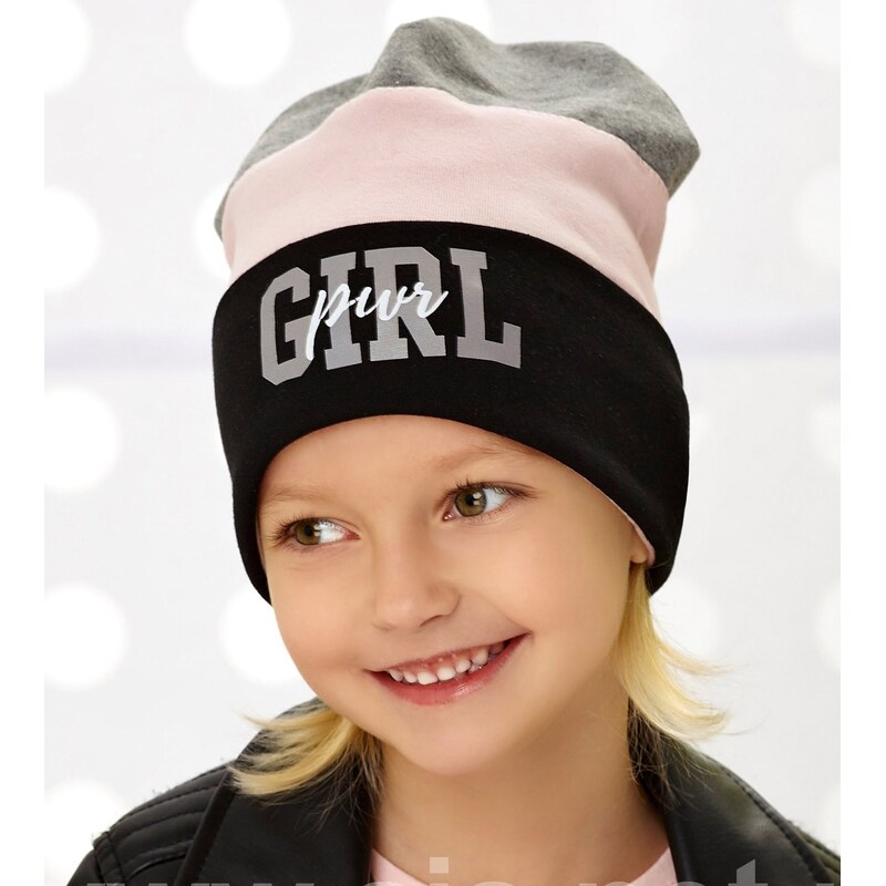 AJS Čiapka AJS-44-193 A-pudrová 48-50 49873479