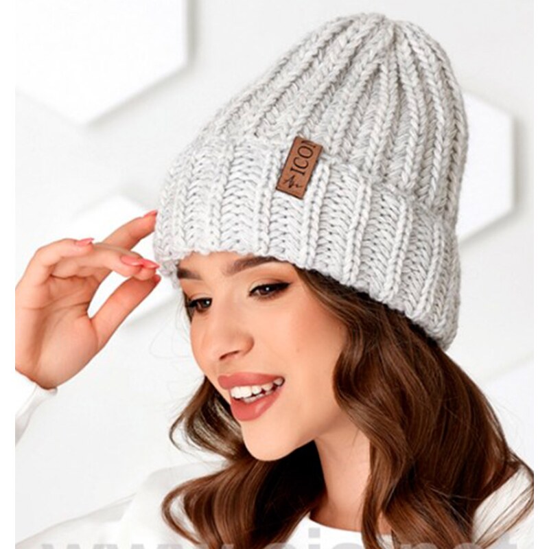 AJS Čiapka AJS-42-689 E-sivá uni 49873361