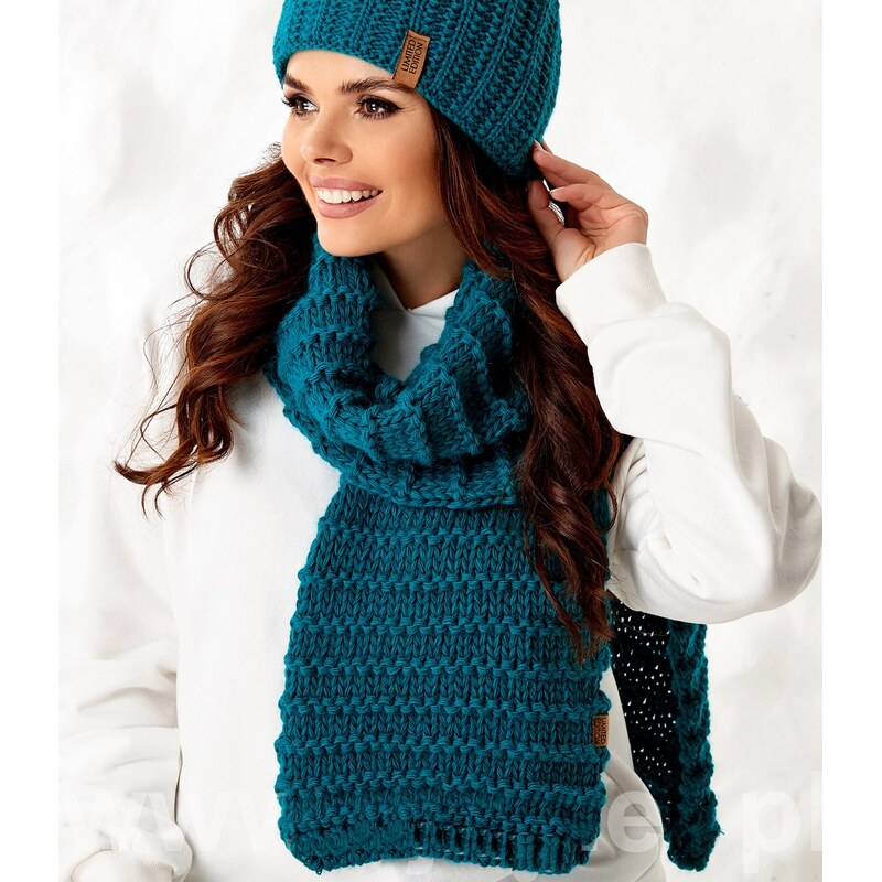 AJS Šál AJS-42-671 A-tm.tyrkys uni 49873344