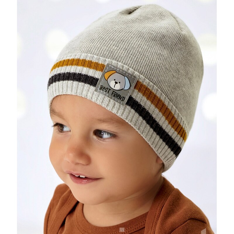 AJS Čiapka AJS-44-083 B-smotanová 44-48 49873495