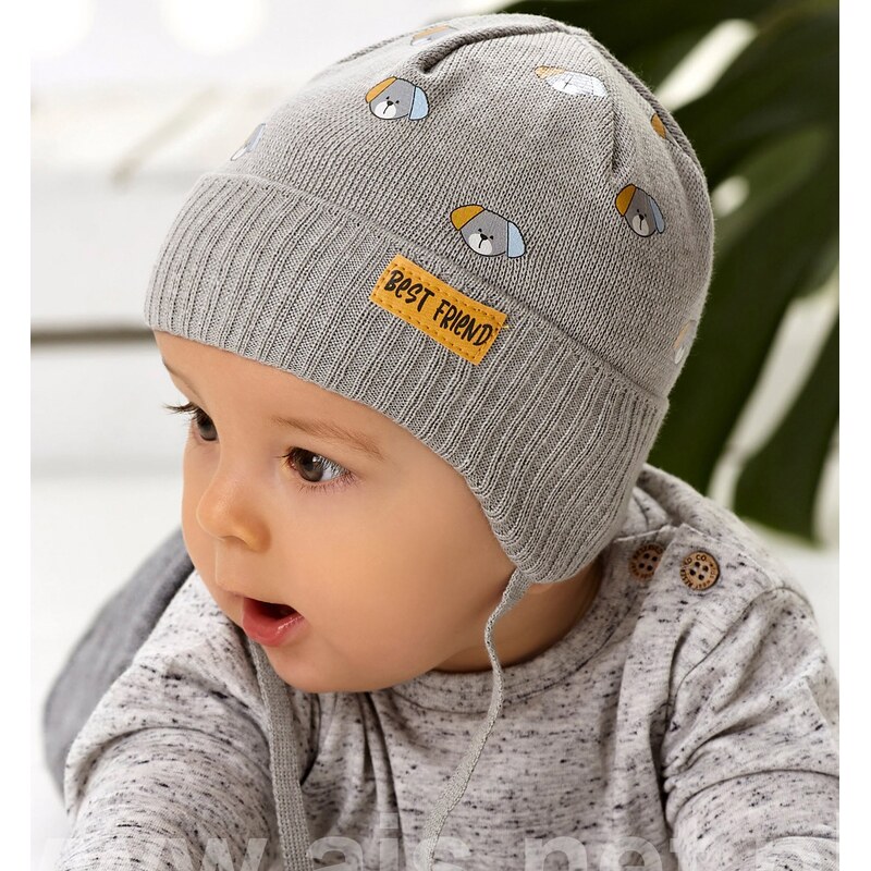 AJS Čiapka AJS-44-022 D-tm.jeans 36-38 49873496