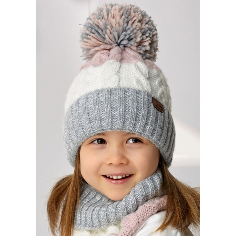 AJS Čiapka a nákrčník AJS-46-493 B-tm.jeansR 52-56 49874163