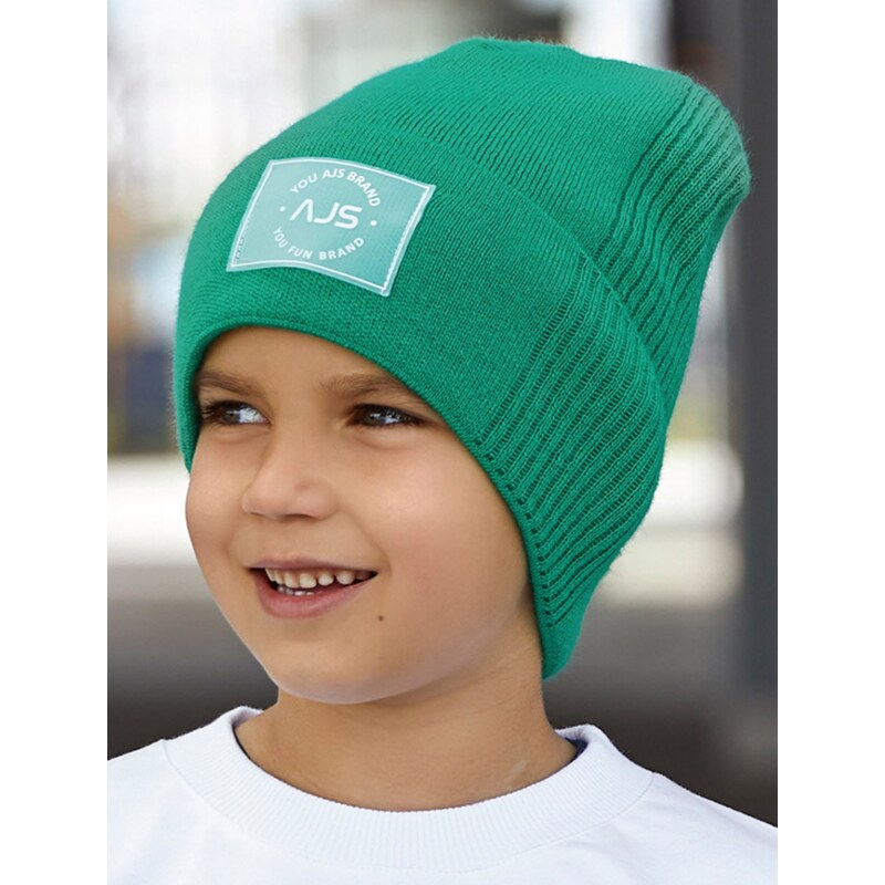 AJS Čiapka AJS-46-525 B-čierna 52-56 49874176