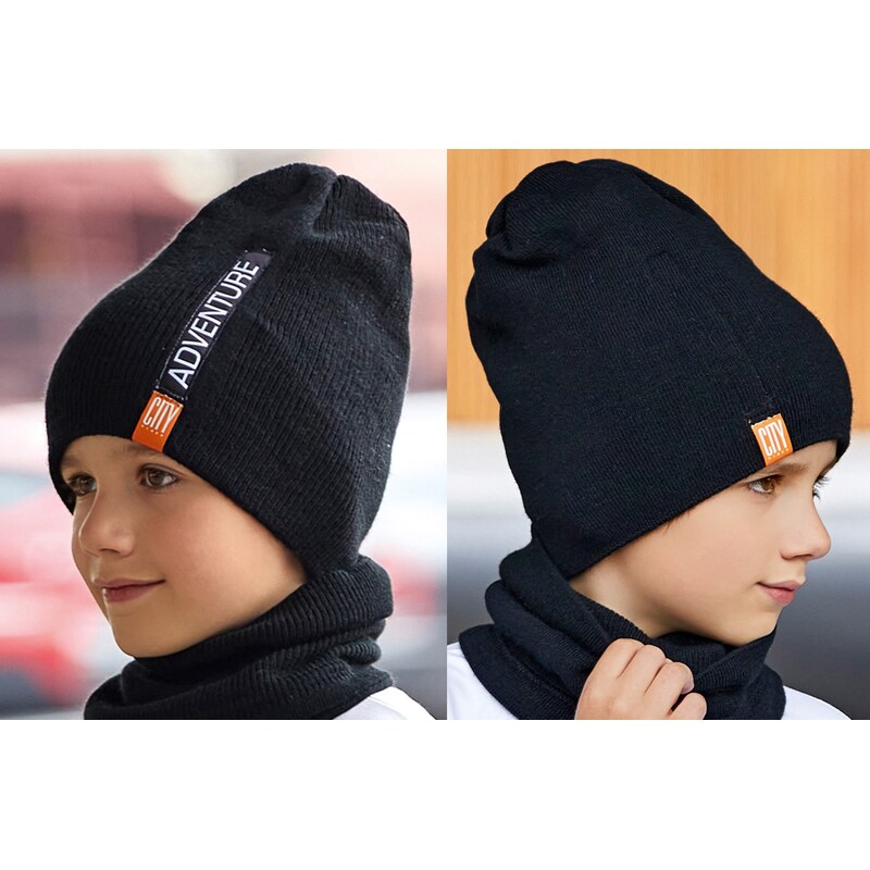 AJS Čiapka a nákrčník AJS-46-543 F-granat 52-56 49874177