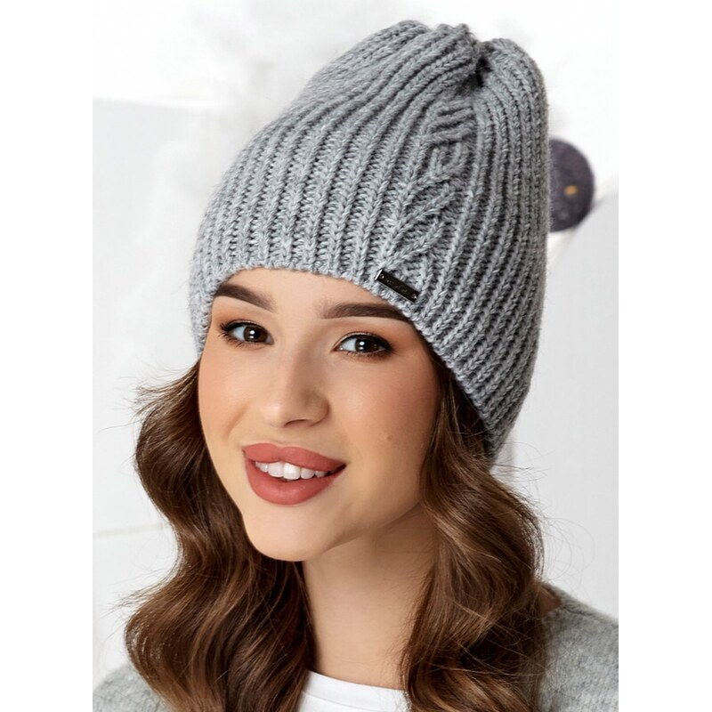 AJS Čiapka AJS-46-590 B-čierna 54-56 66679071