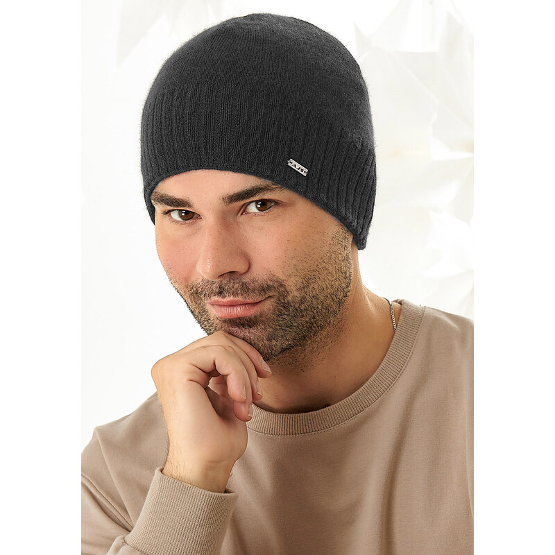 AJS Čiapka AJS-46-588 C-tm.sivá 56-58 66679072