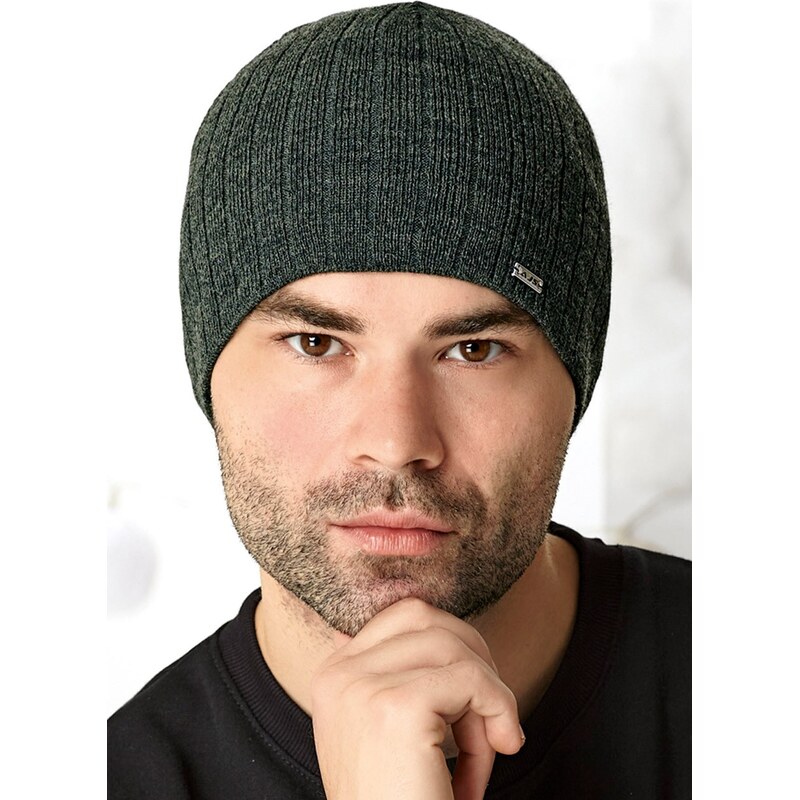 AJS Čiapka AJS-46-631 A-olivová 56-58 66679076