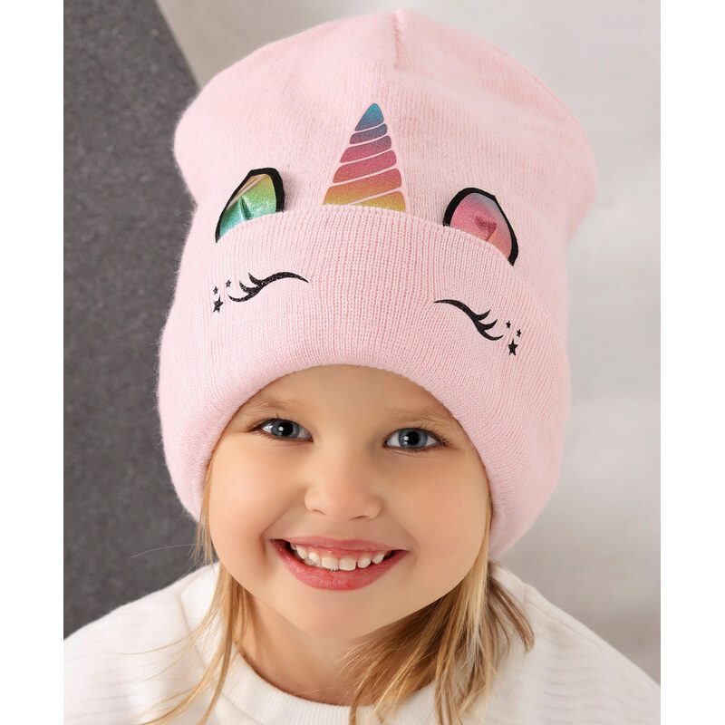 AJS Čiapka AJS-42-476 A-sv.ružová 50-52 66679105