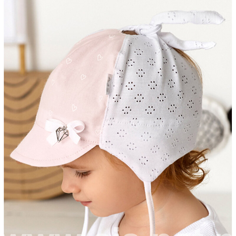 AJS Čiapka AJS-48-198 A-biela 40 66679142