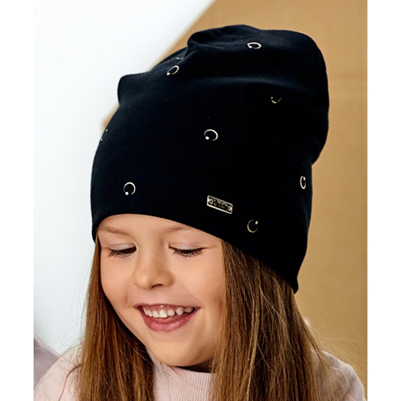 AJS Čiapka AJS-48-108 A-čierna 48-50 49874523