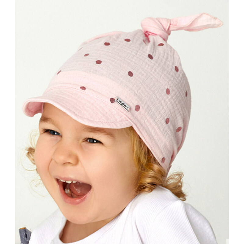 AJS Čiapka AJS-48-195 A-sv.ružová UNI 66679137