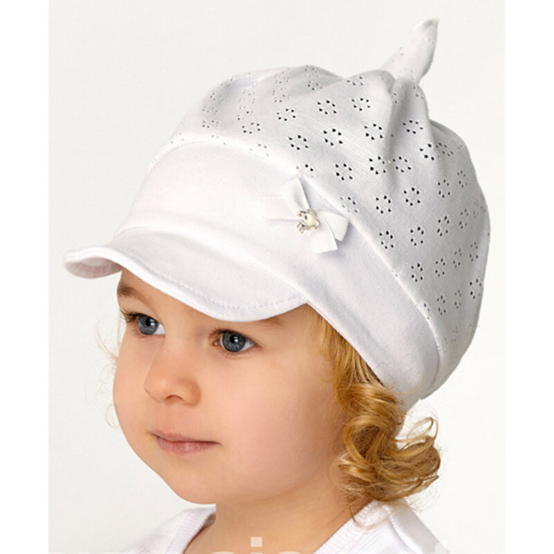 AJS Čiapka AJS-48-204 A-biela 44-46 66679138