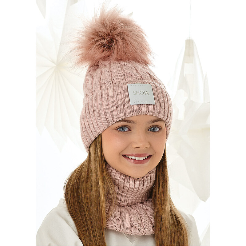 AJS Čiapka a nákrčník AJS-48-425 B-čierna 50-52 66679589