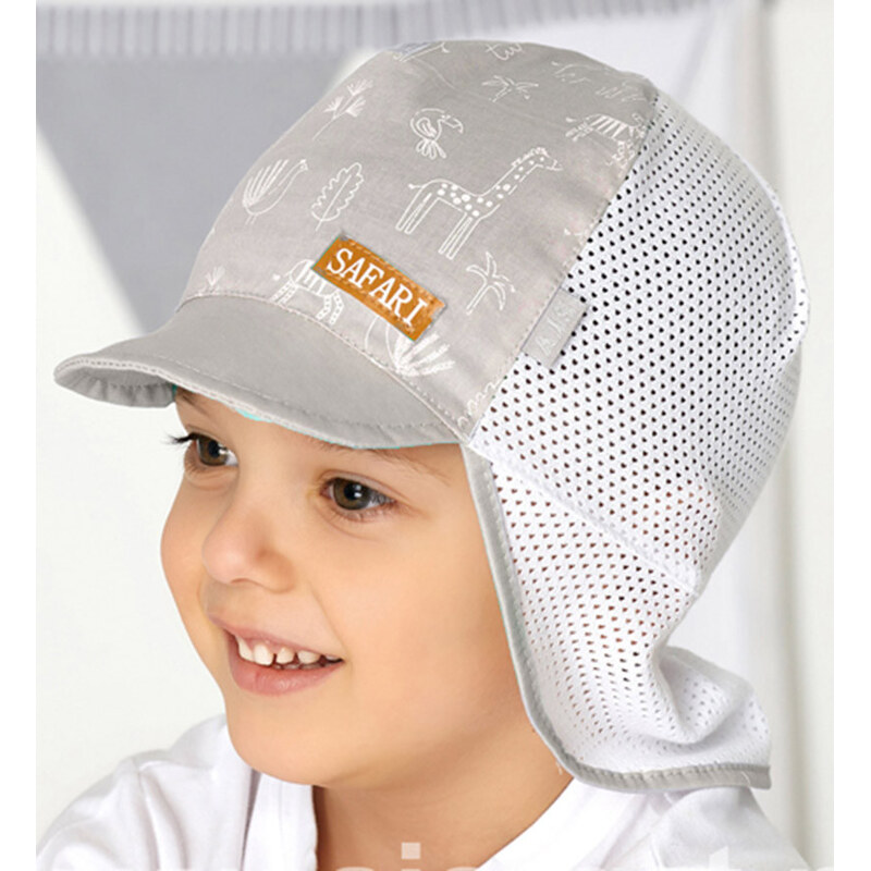 AJS Čiapka AJS-48-259 A-sivohnedá 48 66679149