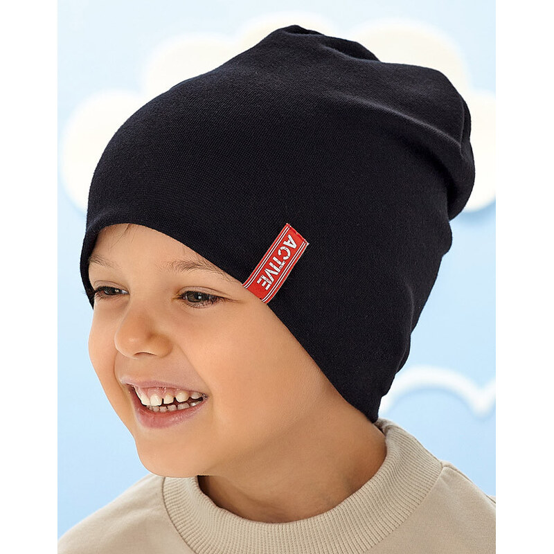 AJS Čiapka AJS-50-142 A-čierna 52-54 66680152