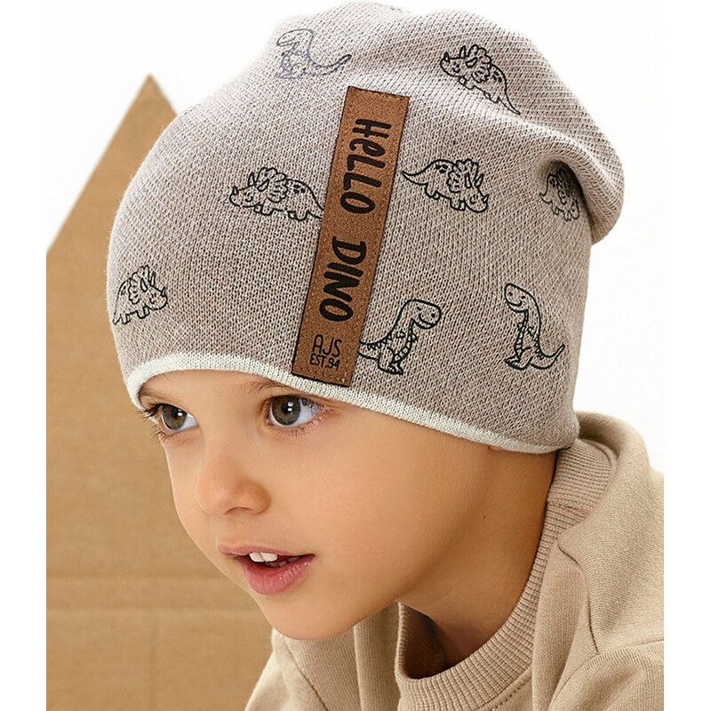 AJS Čiapka AJS-48-084 E-čierna 50-52 66679116