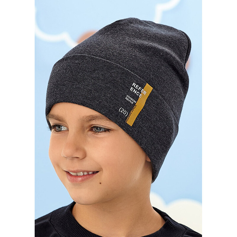 AJS Čiapka AJS-50-132 C-hnedá 48-50 66680143