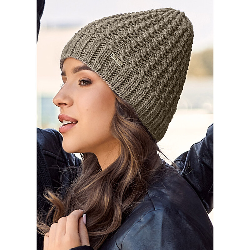 AJS Čiapka AJS-48-502 G-fialová 54-56 66679813