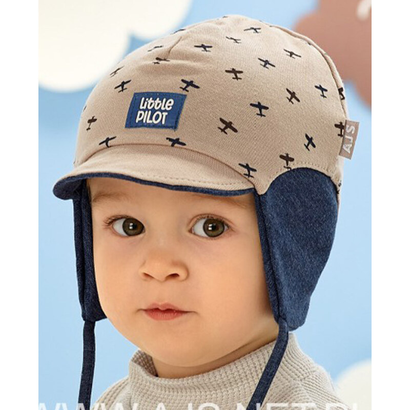 AJS Čiapka AJS-48-097 A-sv.sivá 48-50 66680145