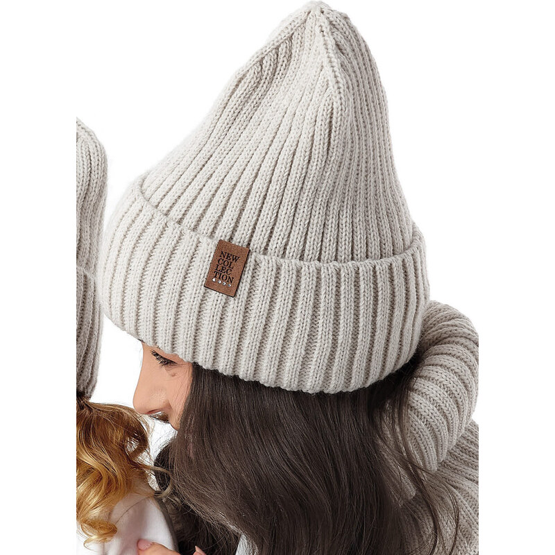 AJS Čiapka+nákrčník AJS-50-208 B-hnedá 54-56 66680851