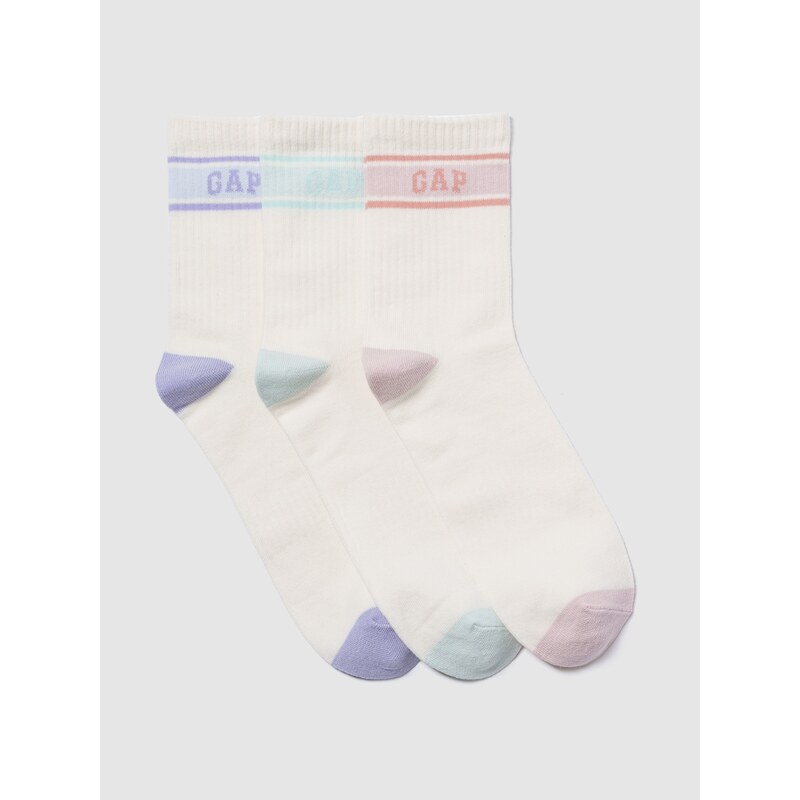 E-shop GAP 3 Pairs Kids Socks - Girls