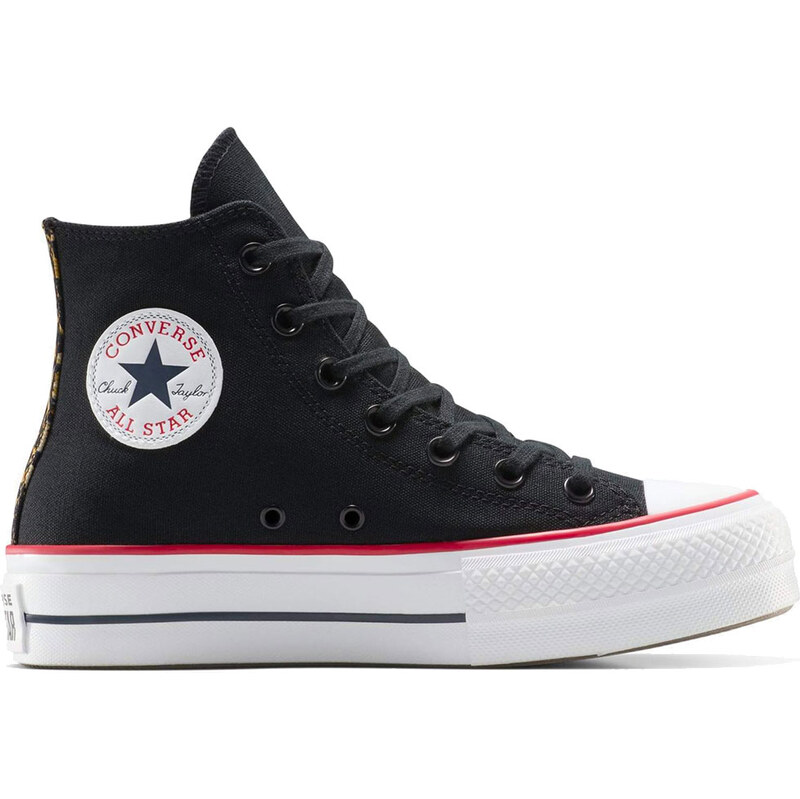 Converse Chuck Taylor All Star Lift Platform Leopard - Dámske - 66927814