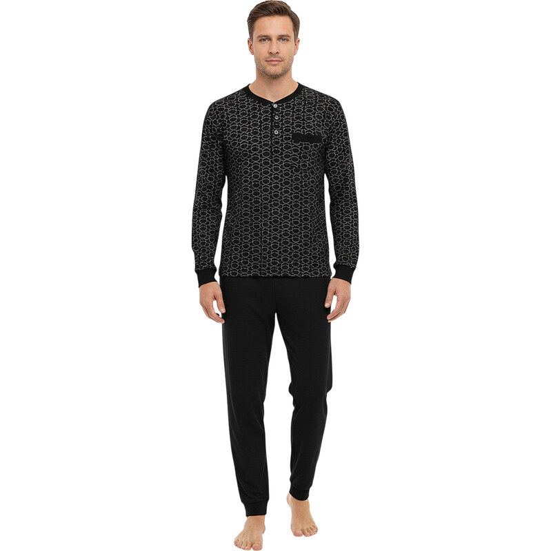 Pánske pyžamo Gianvaglia viacfarebné (2501/black) 66888047
