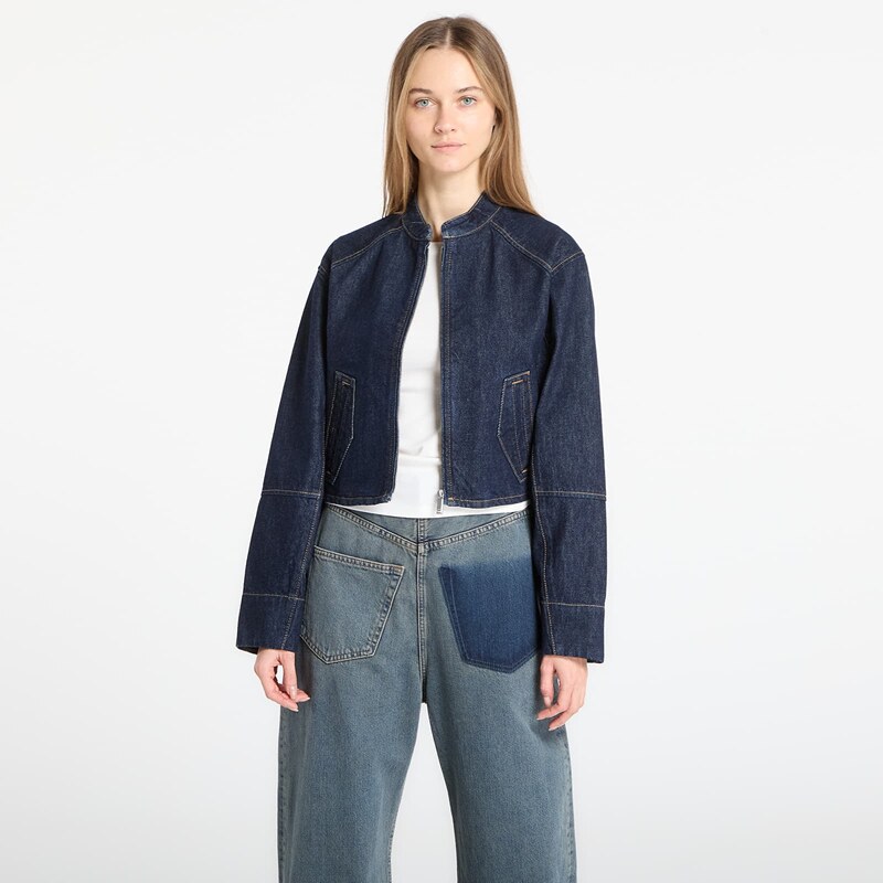 Bunda Calvin Klein Jeans Zip Denim Jacket Blue XS 66888332