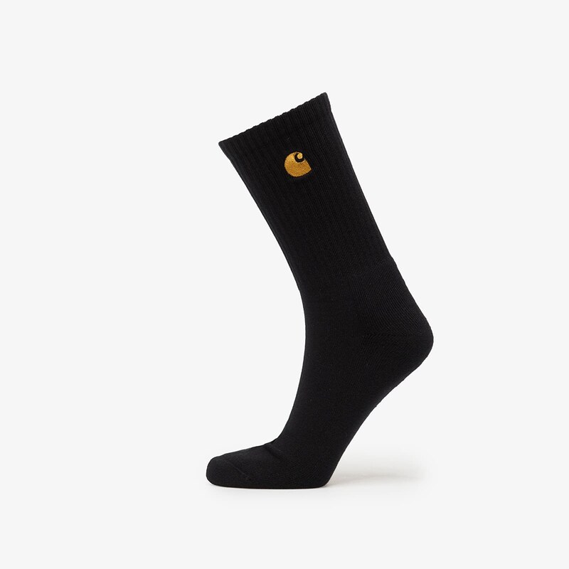 Ponožky Carhartt WIP Chase Socks Black/ Gold Universal 66889552