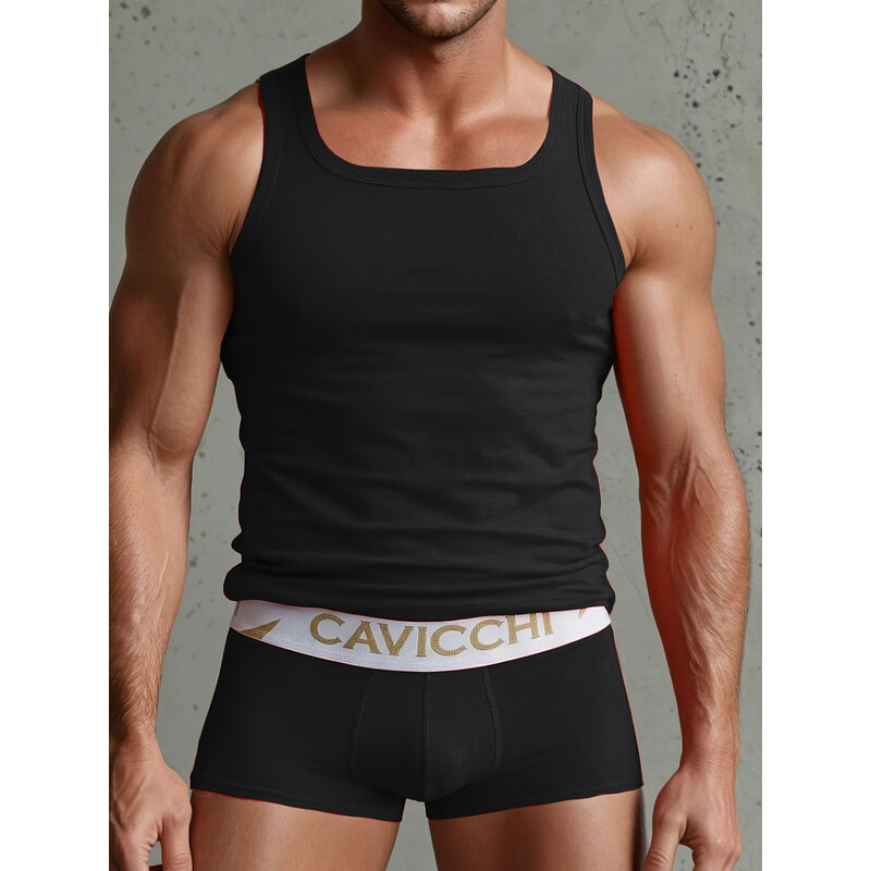 CAVICCHI Roberto Martinelli Pánske Spodné Prádlo SET Tielko a Boxerky 66888383