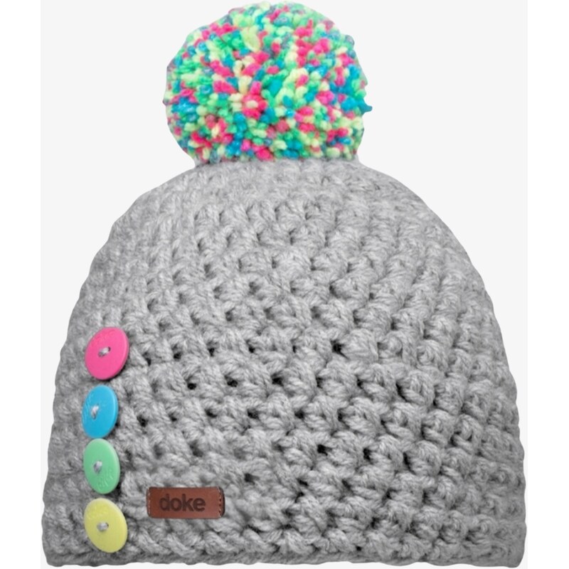 DOKE Detský háčkovaný kulich bc light short 20366003