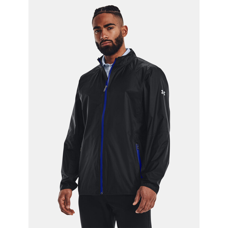 Čierna pánska ľahká bunda Under Armour UA Repel Golf Rain Jkt 50509827