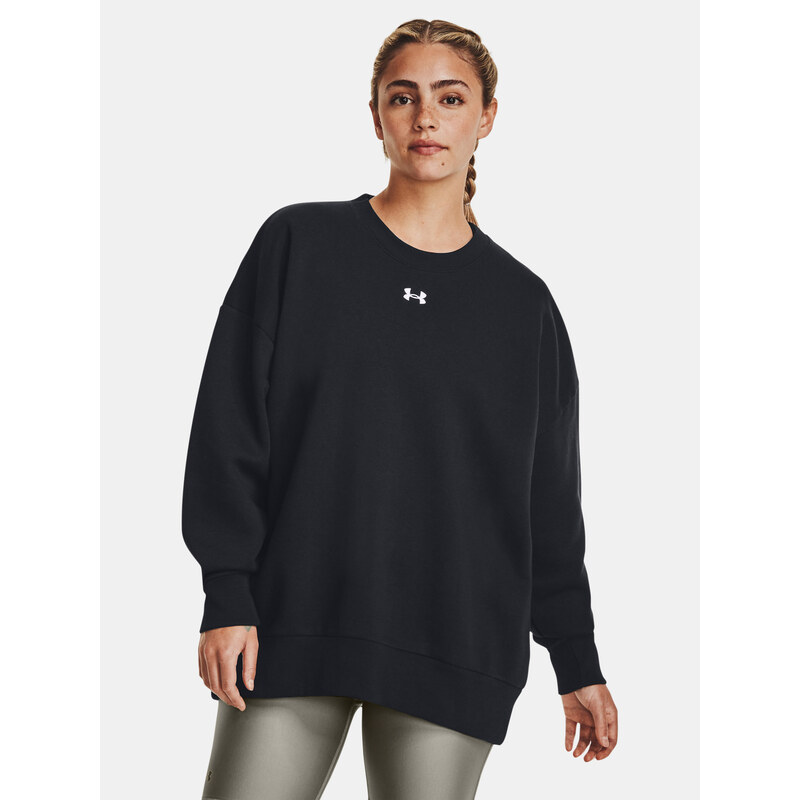 Čierna mikina Under Armour UA Rival Fleece OS Crew 52522375