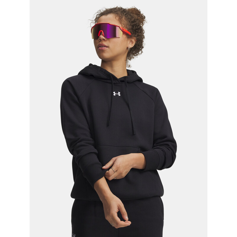 Mikina Under Armour UA Rival Fleece Hoodie-BLK - Dámska 50518339