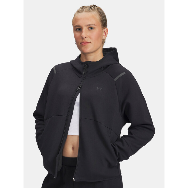 Čierna športová mikina Under Armour Unstoppable Flc FZ 50551994
