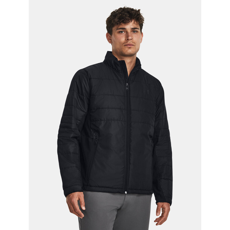 Čierna športová bunda Under Armour UA STRM SESSION GOLF JKT 50596683