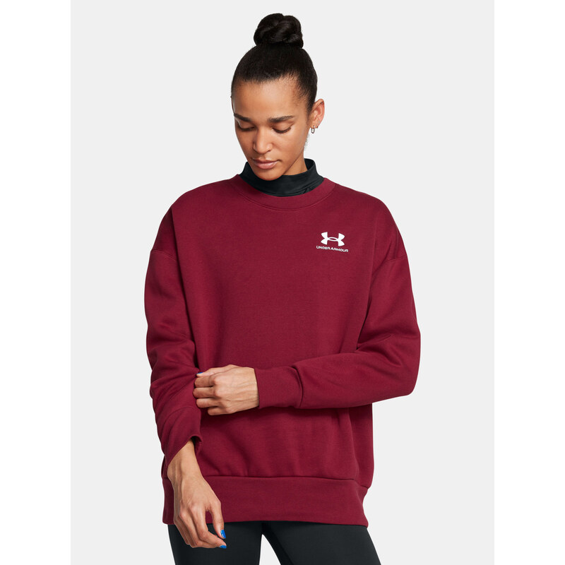 Under Armour Womens sweatshirt UA Icon Fleece OS Crew - Womens 64782784