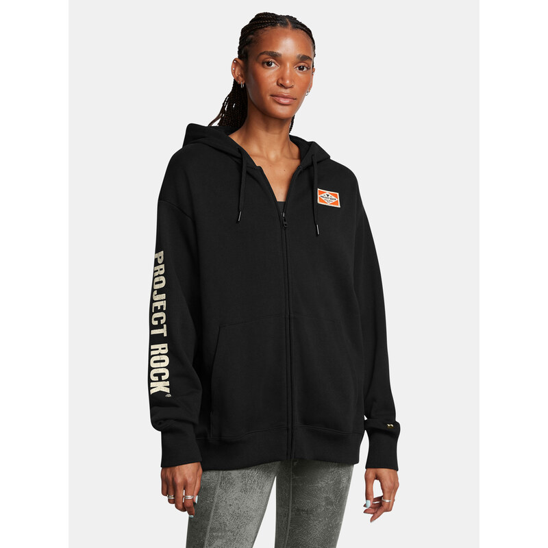 Under Armour Womens Sweatshirt Pjt Rck HWT FZ Hard at Wrk - Womens 64791074