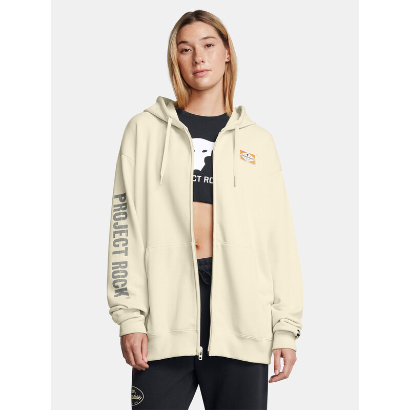 Under Armour Womens Sweatshirt Pjt Rck HWT FZ Hard at Wrk - Womens 64791088