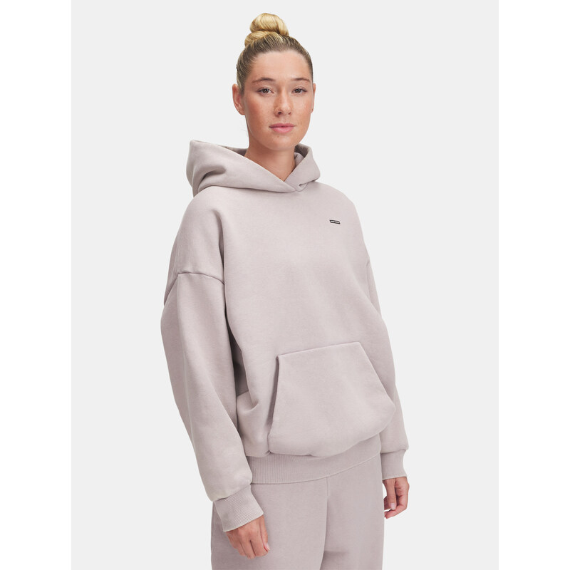 Womens sweatshirt Under Armour UA Icon HWT Flc OS Hdy-GRY - Womens 64784927