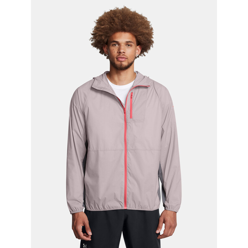 Mens jacket Under Armour LAUNCH LIGHTWEIGHT JKT-GRY - Mens 64784752