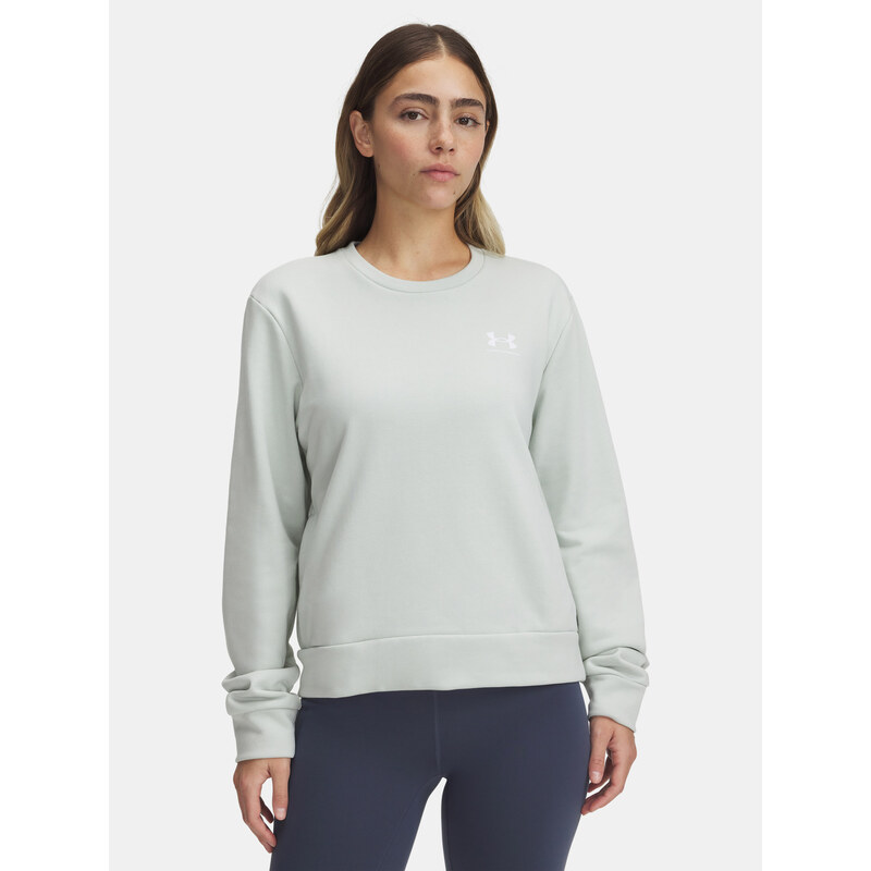 Womens Under Armour UA Rival Terry Crew Sweatshirt - Womens 64789482