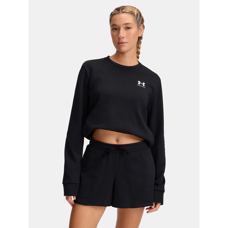 Womens Under Armour UA Rival Terry Crew Sweatshirt - Womens 64789485