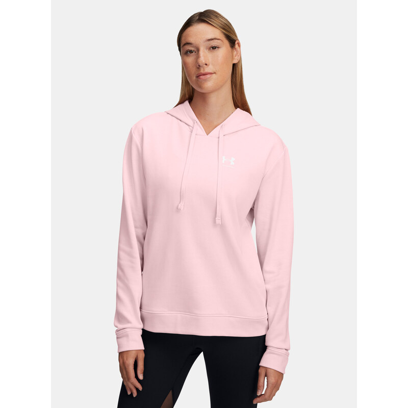 Womens Under Armour UA Rival Terry Hoodie - Womens 64790789