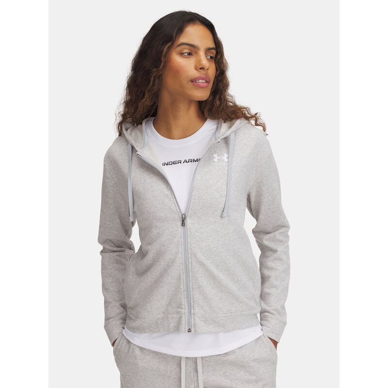 Womens sweatshirt Under Armour UA Rival Terry FZ - Womens 64791238