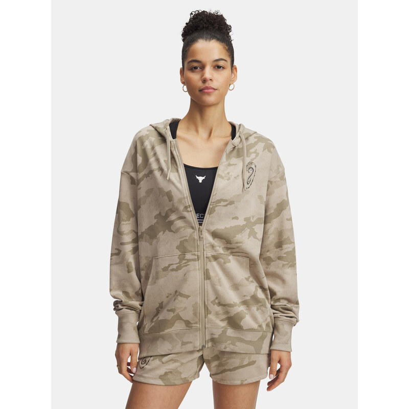 Womens sweatshirt Under Armour Pjt Rck Terry Full Zip - Womens 67208171