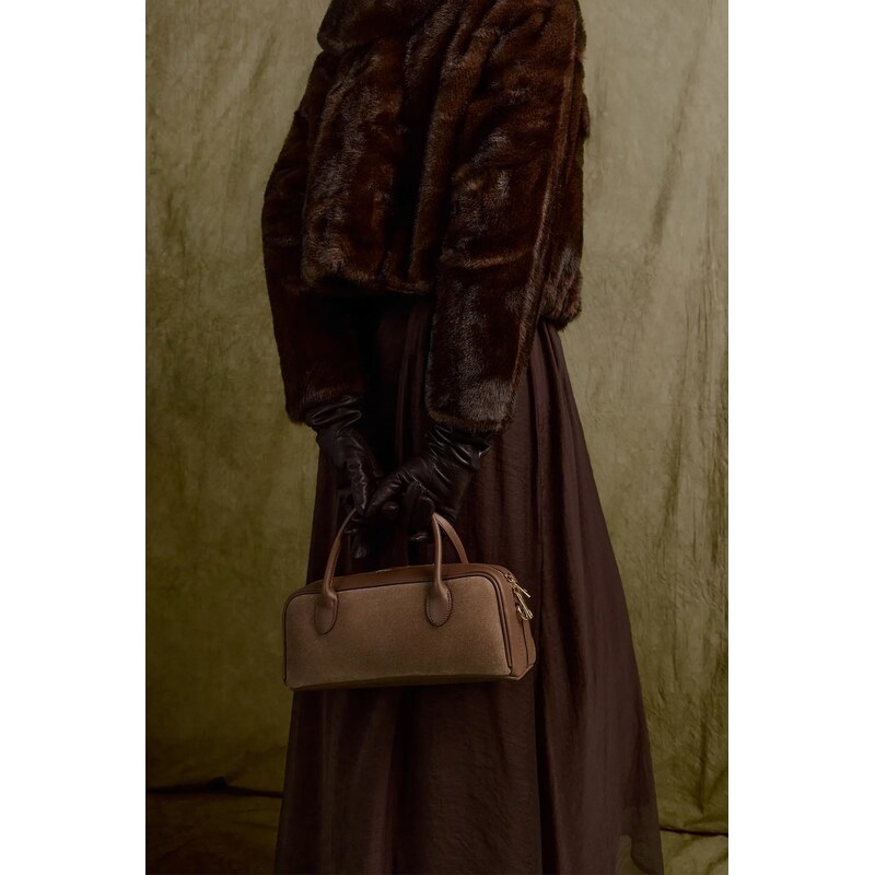 Semišová kabelka Answear.LAB 65471793