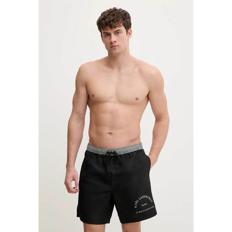 Plavkové šortky Karl Lagerfeld RSG CONSTRAST 66897828