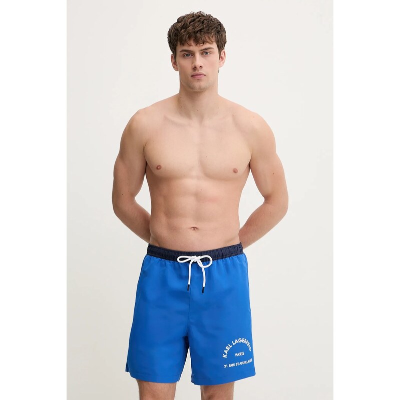Plavkové šortky Karl Lagerfeld RSG CONSTRAST 66897827